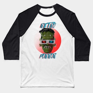 Retro Horror (Frankenstein´s monster) Baseball T-Shirt